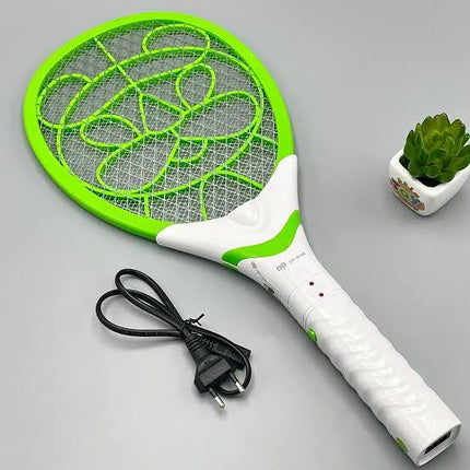 Rechargeable Electric Mosquito Bug Fly Insect Pest Trap Killer Racket Swatter Zapper - THELOOTSALE