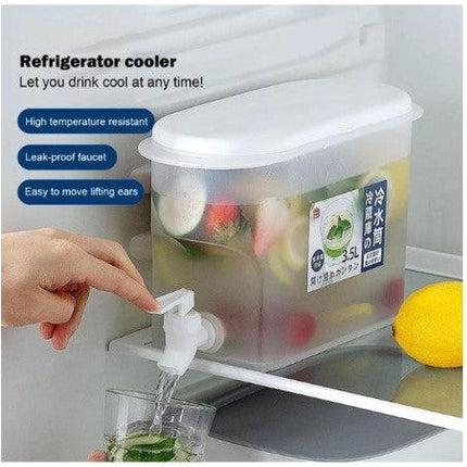 Refrigerator Summer Cold Kettle Beverage Dispenser with Faucet (3.5L) - THELOOTSALE