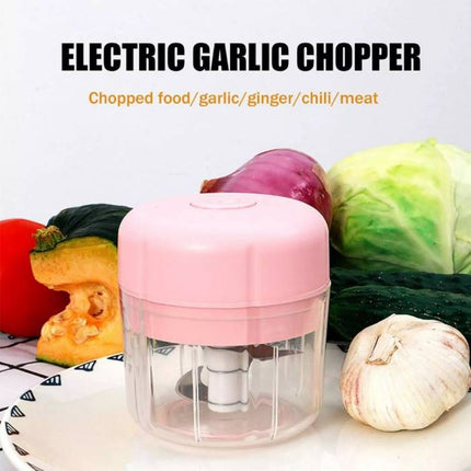 Handheld Mini Food Chopper Wireless Electric Garlic Mincer Food Processor Vegetable Grinder Kitchen Tool