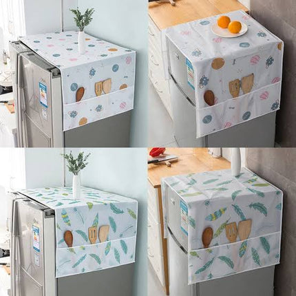 waterproof Multicolor Square Refrigerator Top Cover Fridge Cover High Quality Imported Fridge cover