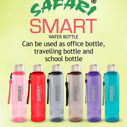 Safari 500ml Capacity Smart Water Bottle with Stainless Steel Cap - THELOOTSALE