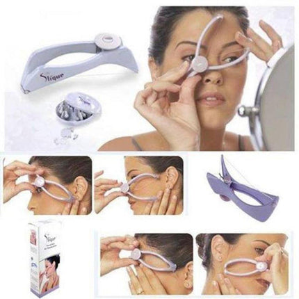 Sildne Face and Body Hair Threading System (Slique) - Eye brow Threading tool - THELOOTSALE