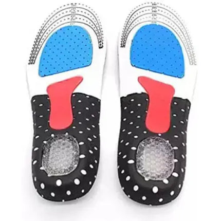Silicone Gel Insoles Foot Care For Plantar Fasciitis Heel Spur Running Sport Shoes Insoles Shock Absorption Pads Men Women - THELOOTSALE
