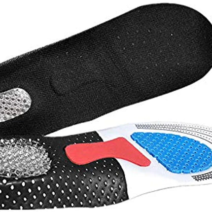 Silicone Gel Insoles Foot Care For Plantar Fasciitis Heel Spur Running Sport Shoes Insoles Shock Absorption Pads Men Women - THELOOTSALE