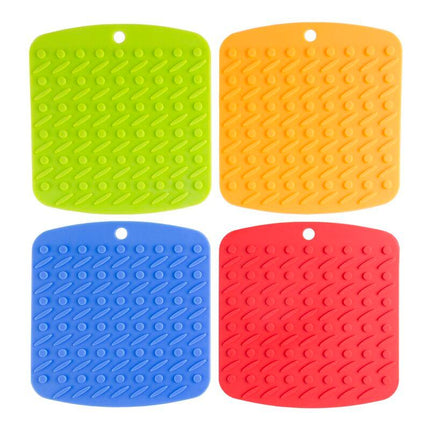 Silicone Non-Slip Multifunctional Pot Jar Holder Insulation Pad - THELOOTSALE