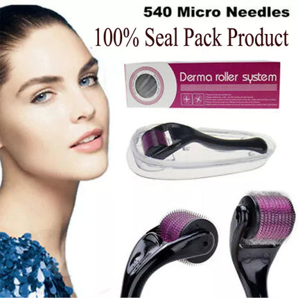 Skin Therapy 0.5mm Derma Roller With 540 Micro Needle - THELOOTSALE