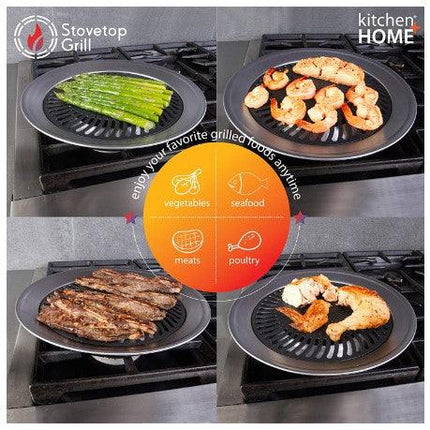 Smokeless Indoor Stove Top Barbecue Grill - THELOOTSALE