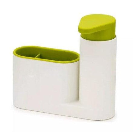 Soap Dispenser with Sink Storage Organiser Sink Tidy Sey Plus with 2 Compartments - THELOOTSALE