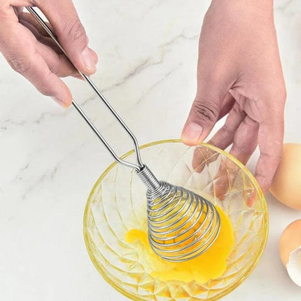 Stainless steel coil spring Egg Beater whisk - THELOOTSALE