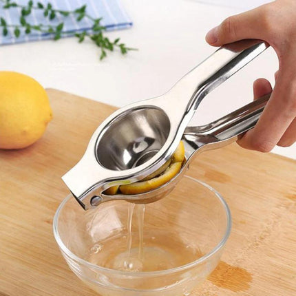 Stainless Steel Manual Hand Juicer Lemon Squeezer - THELOOTSALE