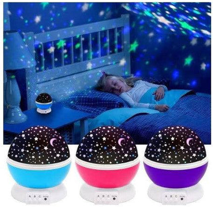 Starry Sky Night Light Rotating Baby Star Master Projector Lamp - THELOOTSALE