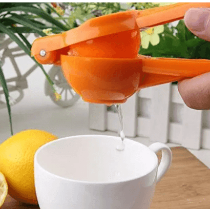 Sturdy Plastic Manual Handheld Lemon Citrus Squeezer Juicer Lemon Squeezer - THELOOTSALE