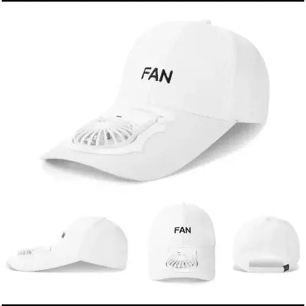 Summer Hat with Rechargeable USB Fan - THELOOTSALE