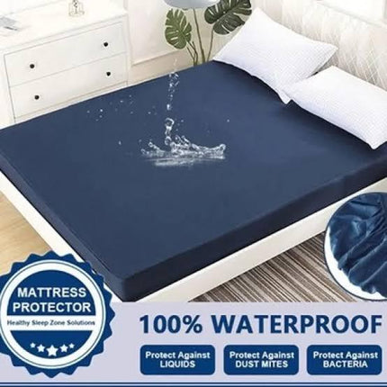 Waterproof Fitted Anti-Allergy Dust Mite Mattress Protector Cover - THELOOTSALE