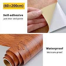 Waterproof Heat Resistant Self Adhesive Brown Wallpaper Anti-Oil Kitchen Wallpaper Marble Sheet for Kitchen (60x200cm) - THELOOTSALE